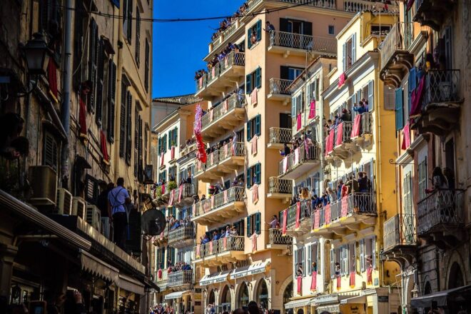 Corfu Old Town, Corfu Town Homes