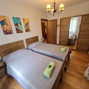Twin Bedroom, Casa di Martha, Apartment for Rent, Corfu Town Homes