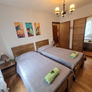 Twin Bedroom, Casa di Martha, Apartment for Rent, Corfu Town Homes