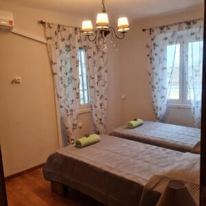 Twin Bedroom, Casa di Martha, Apartment for Rent, Corfu Town Homes