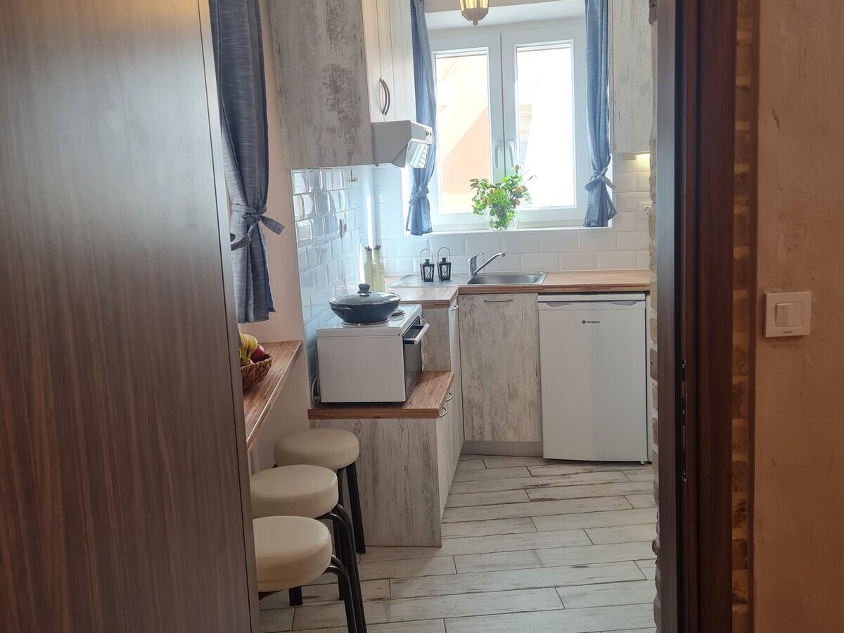 Fully equipped kitchen, Casa di Martha, Corfu Town Homes