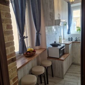 Fully equipped kitchen, Casa di Martha, Corfu Town Homes