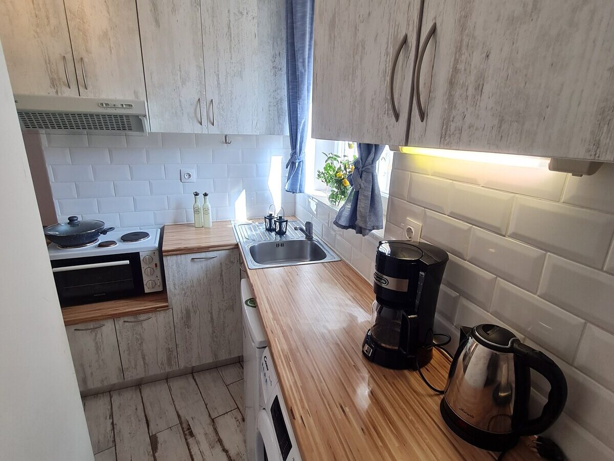 Fully equipped kitchen, Casa di Martha, Corfu Town Homes