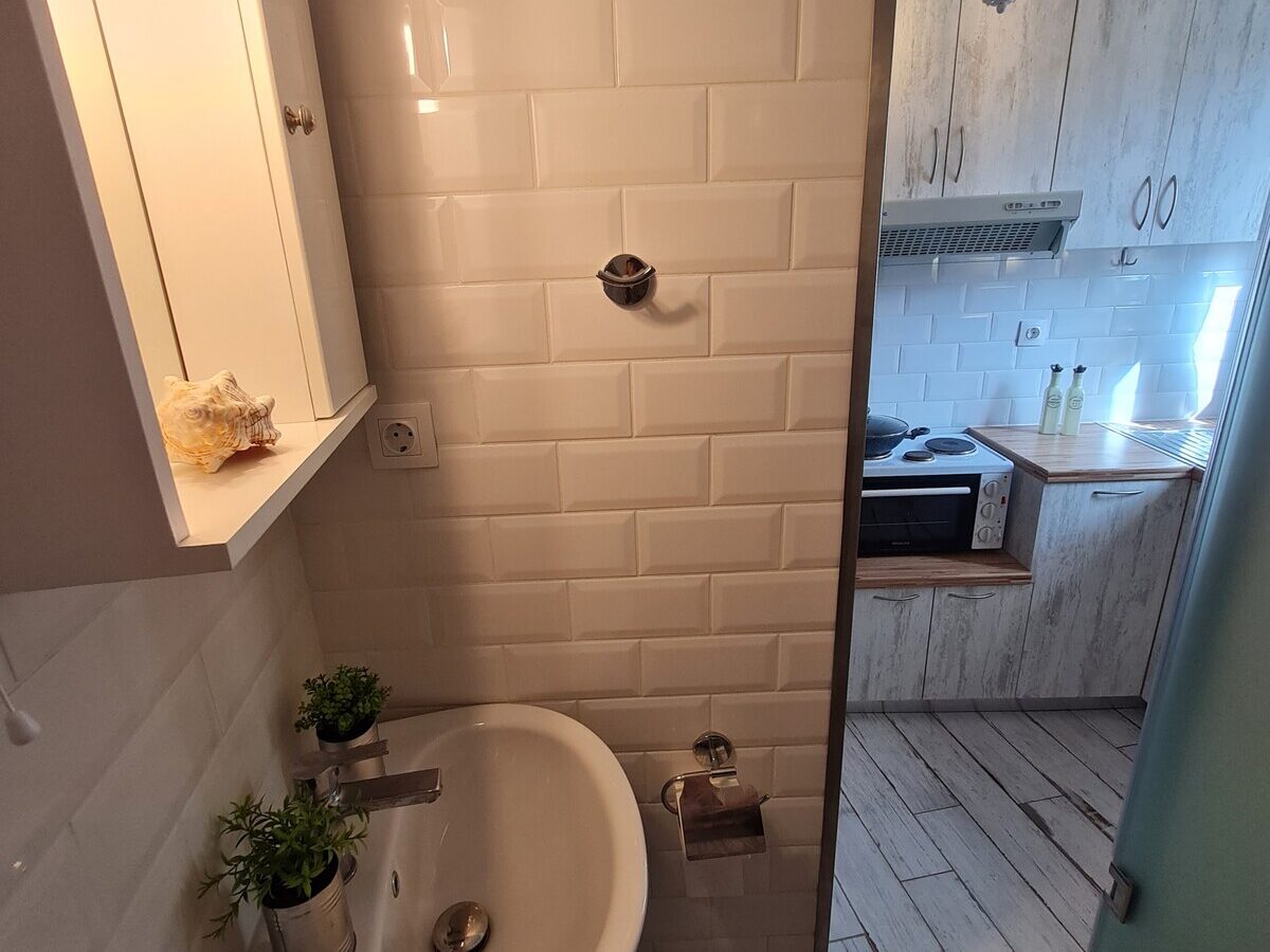 Shower/WC, Casa di Martha, Apartment for rent, Corfu Town Homes