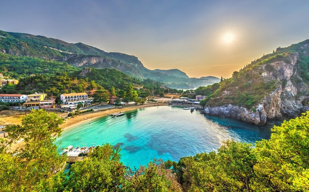 Corfu beach